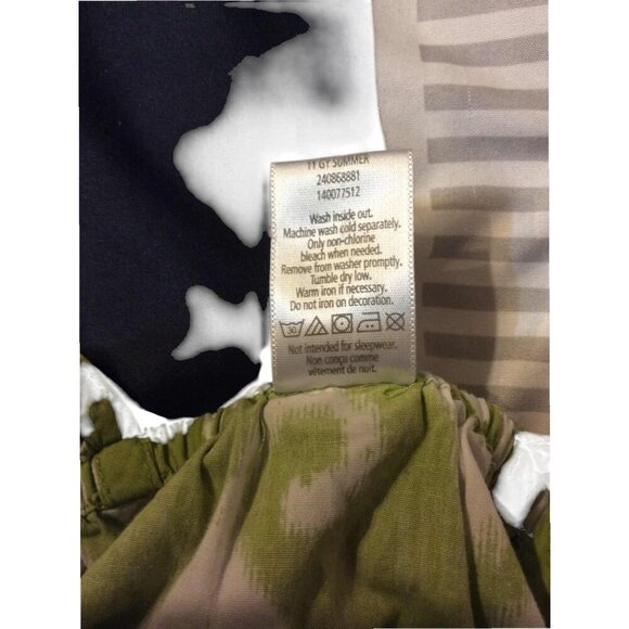 Gymboreee Size 7 Green/White Girls Shirt sku5 - Picture 3 of 4